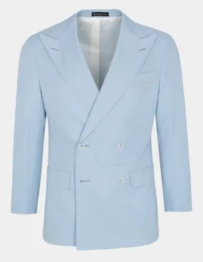 Light Blue Double Breasted Jacket