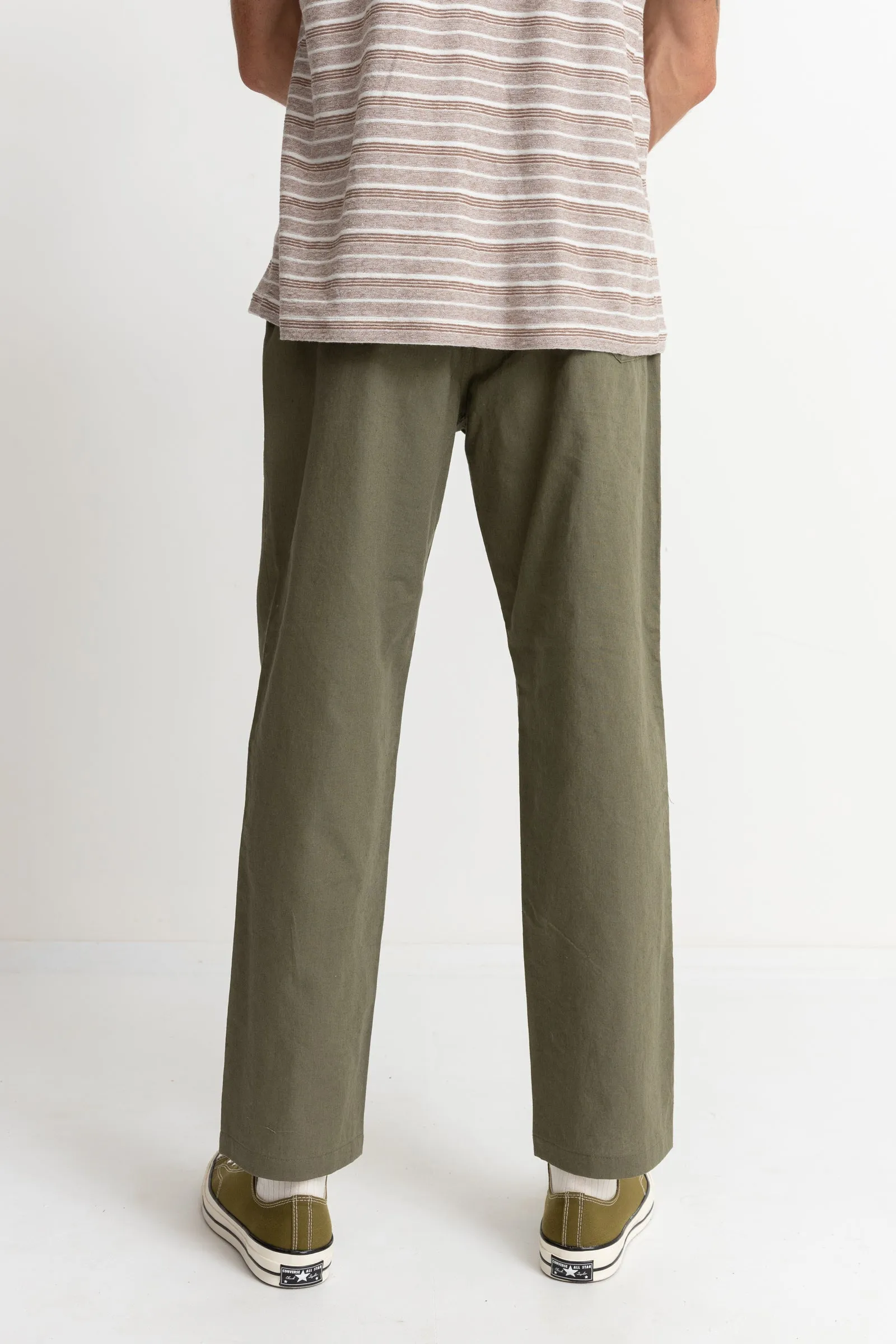 Linen Jam Pant Olive