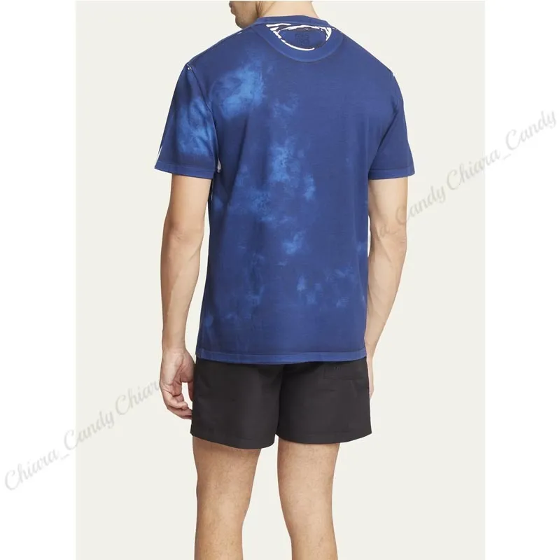 LOEWE  |Crew Neck Street Style Plain Cotton Short Sleeves Logo