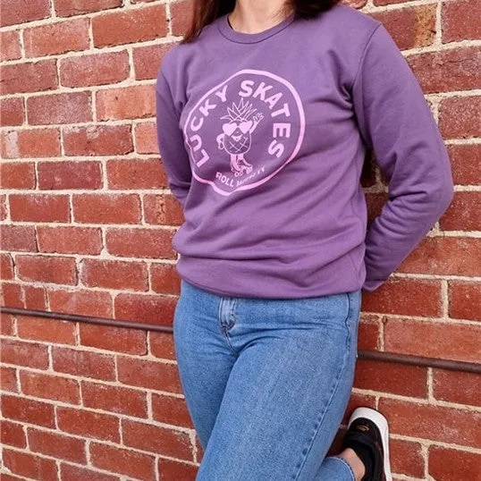 Lucky Pineapple Sweater Mauve