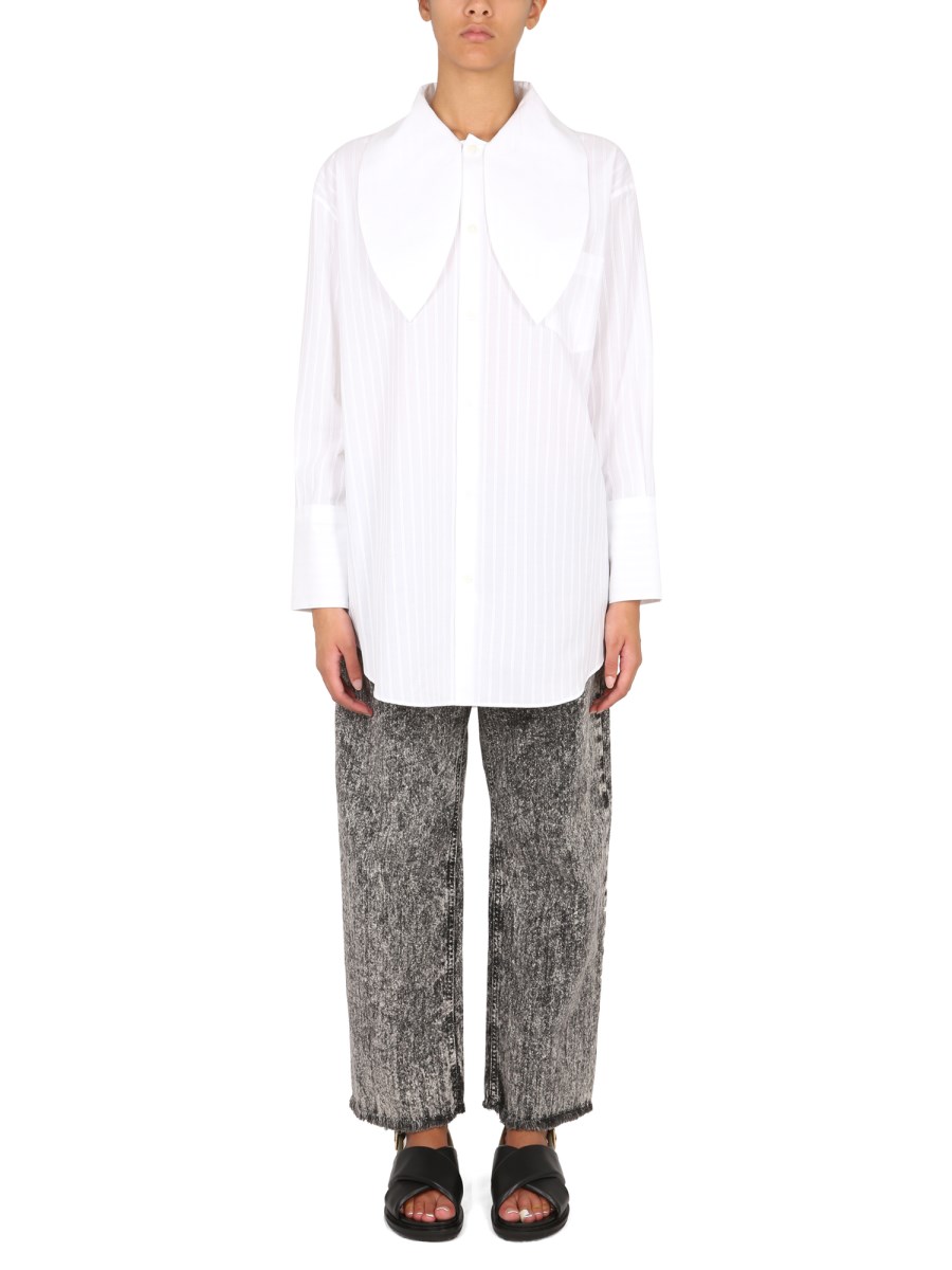 MARNI    COTTON POPLIN SHIRT