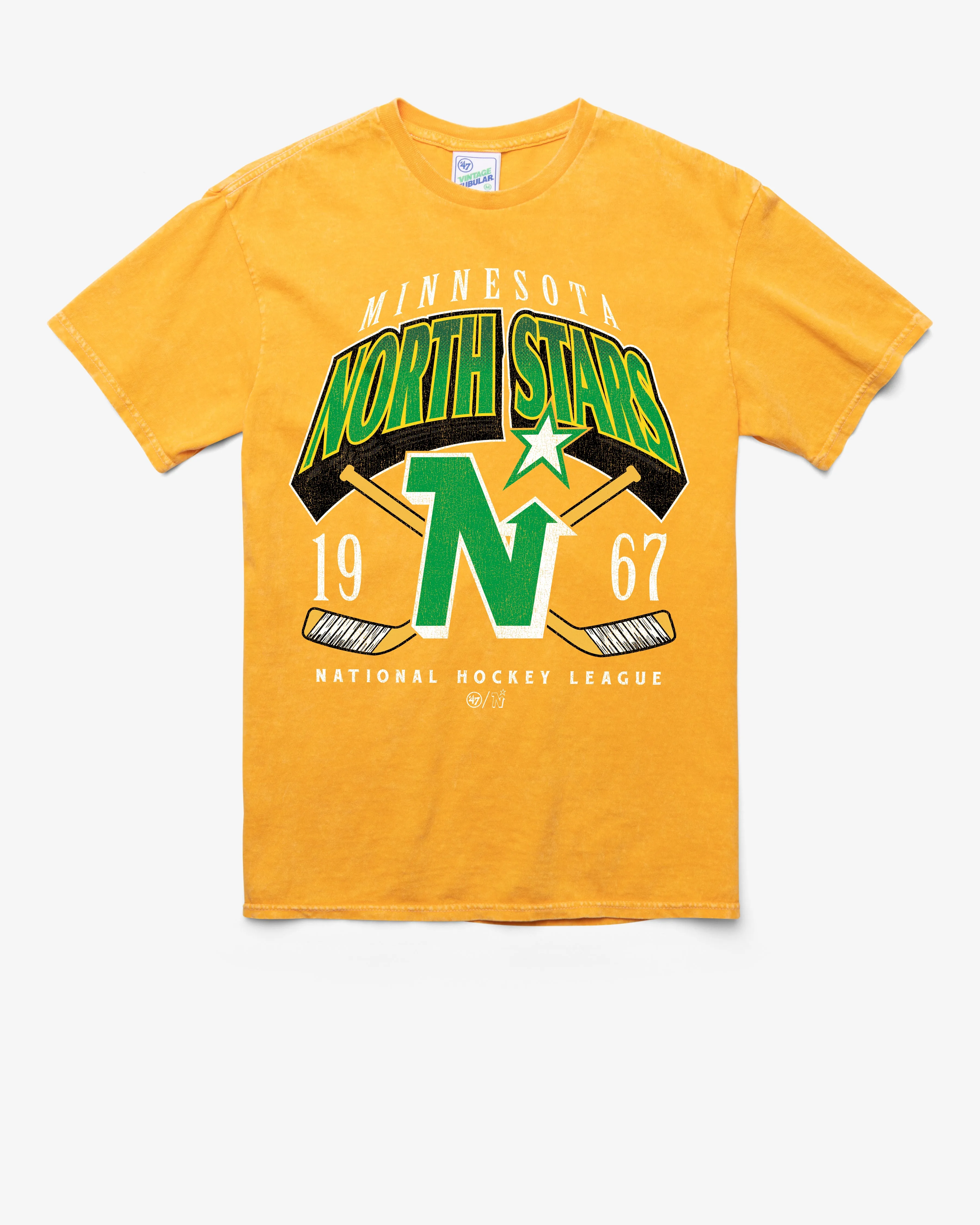 MINNESOTA NORTH STARS VINTAGE LOCKER VINTAGE '47 TUBULAR TEE