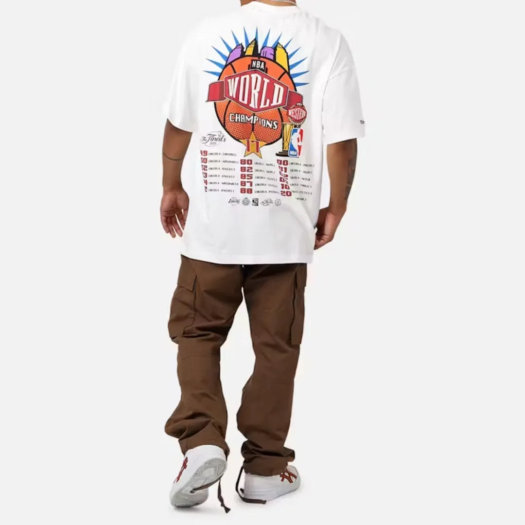 Mitchell&Ness  |Crew Neck Unisex Street Style Cotton Short Sleeves Logo