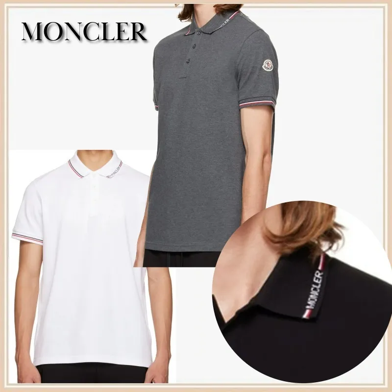 MONCLER  |Plain Cotton Polos