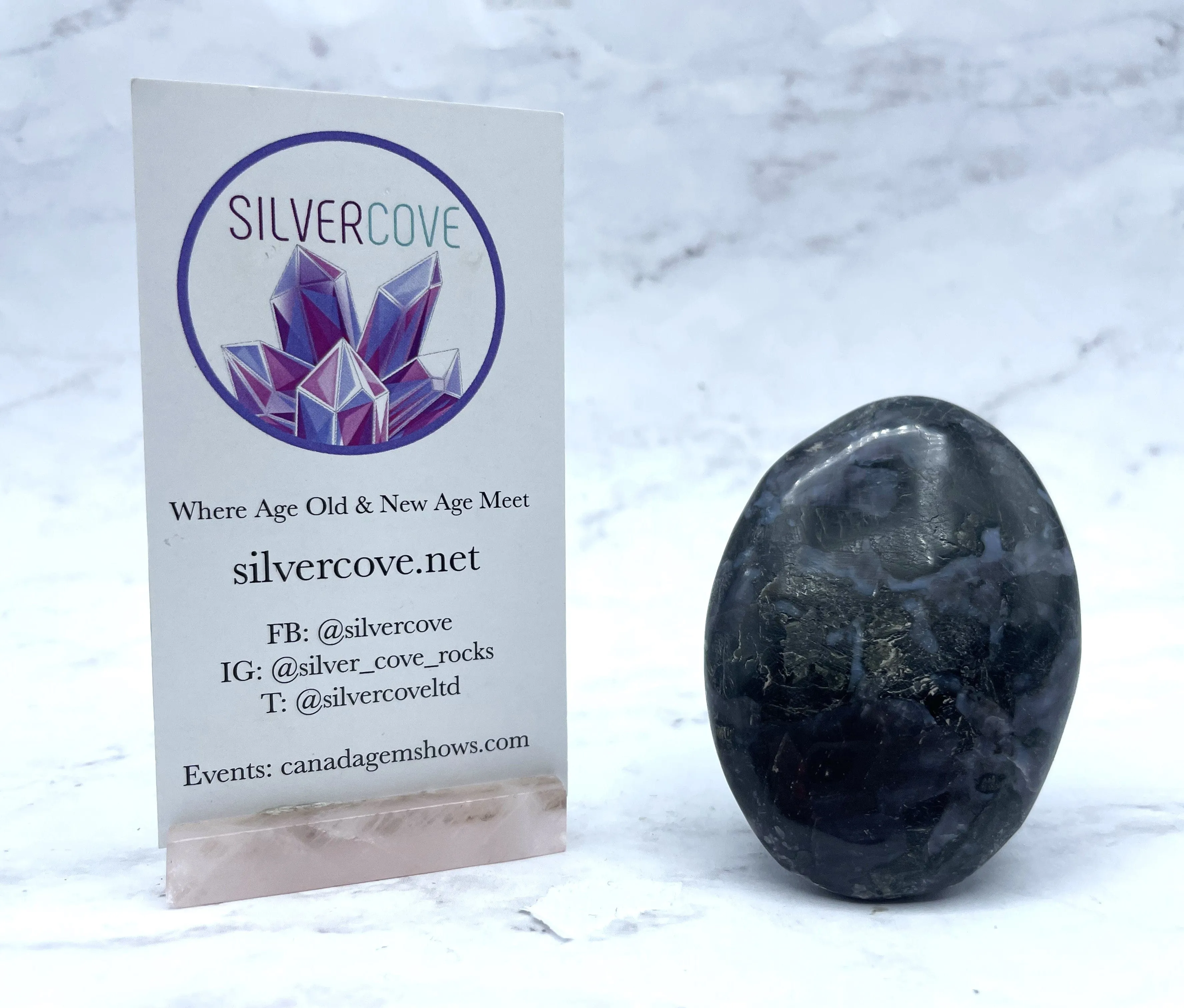 Mystic Merlinite Palm Stone