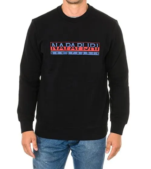 NAPAPIJRI men´s sweater crew-neck sweater Beris Black