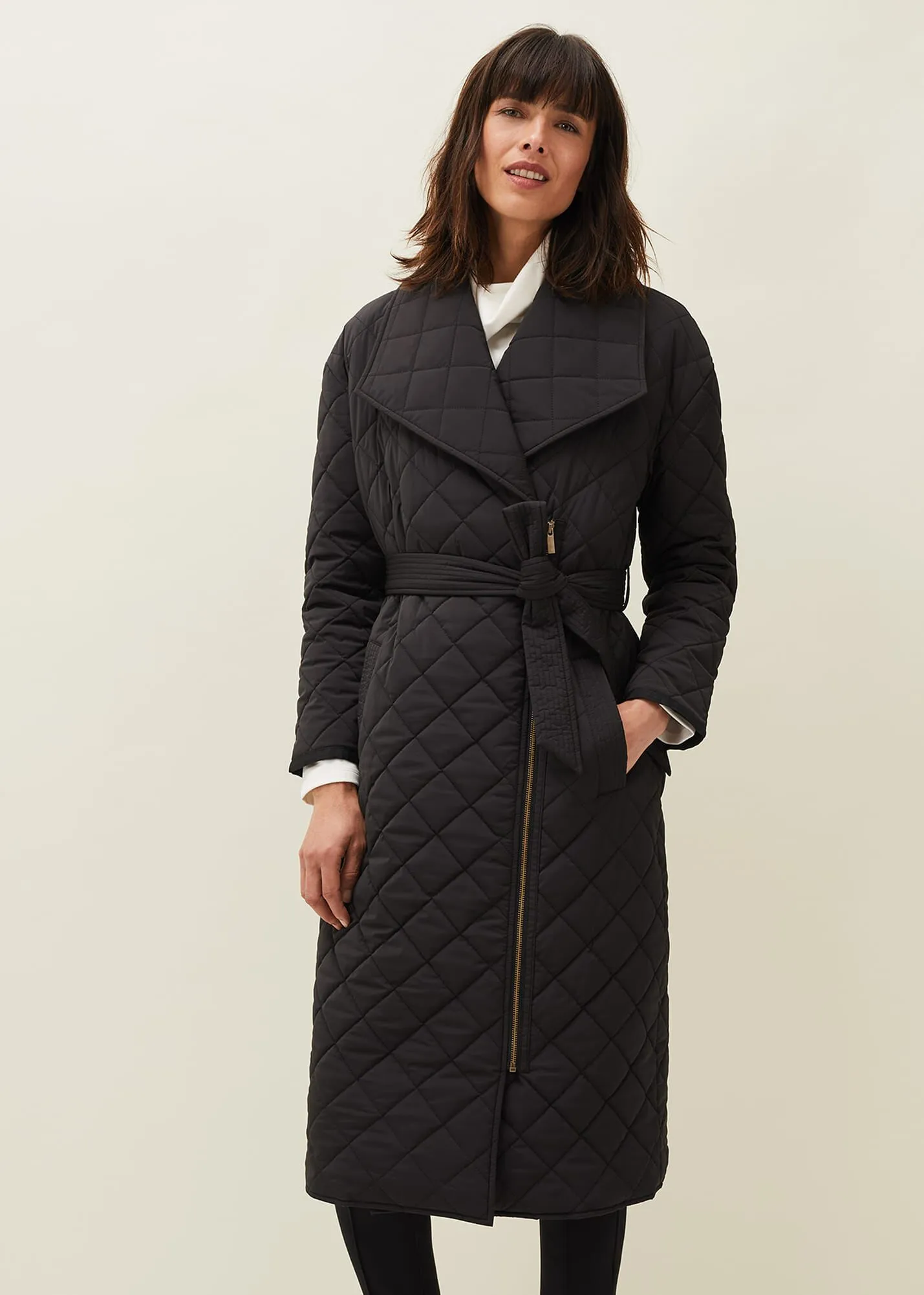 Nila Quilted Puffer Coat