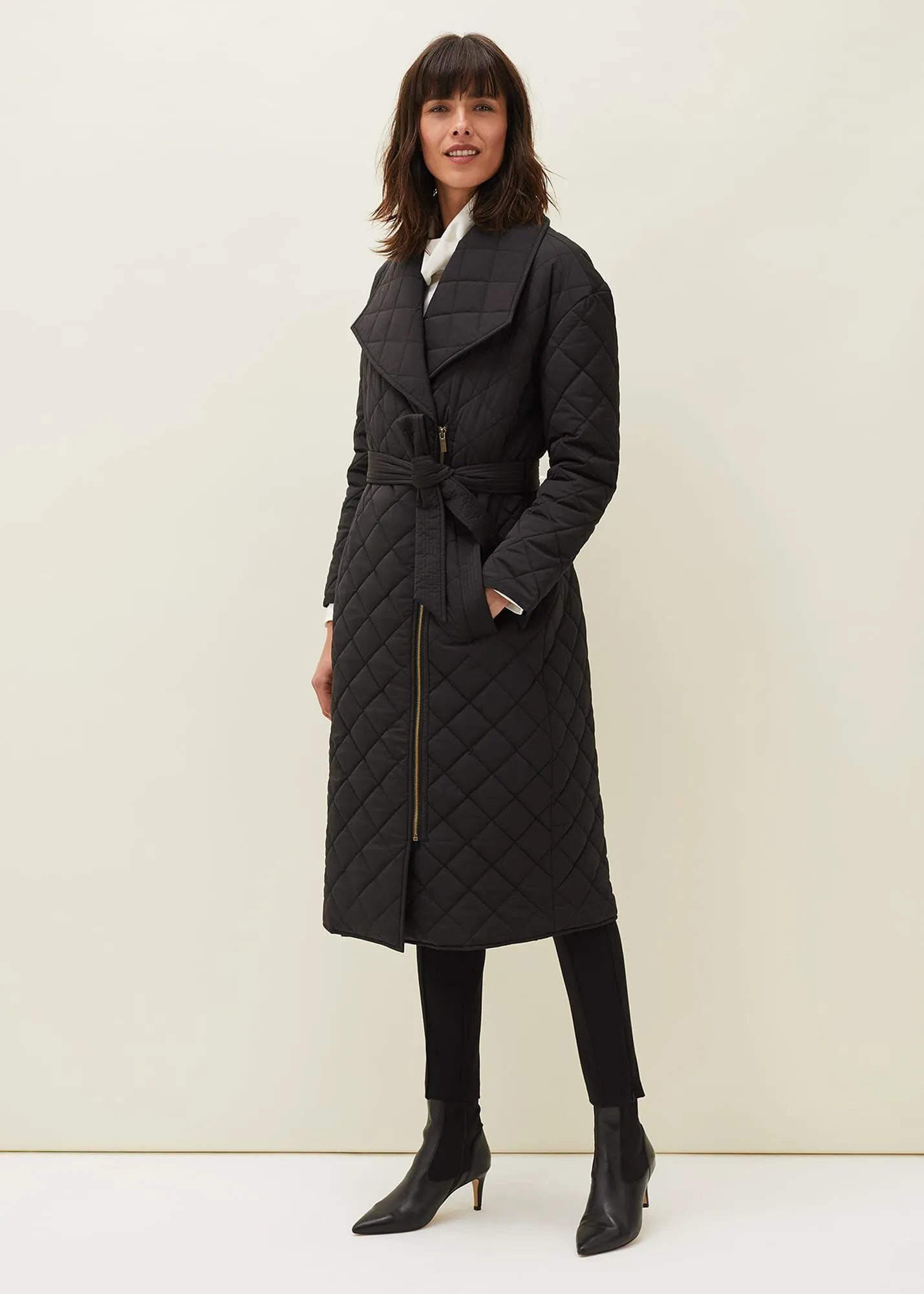 Nila Quilted Puffer Coat