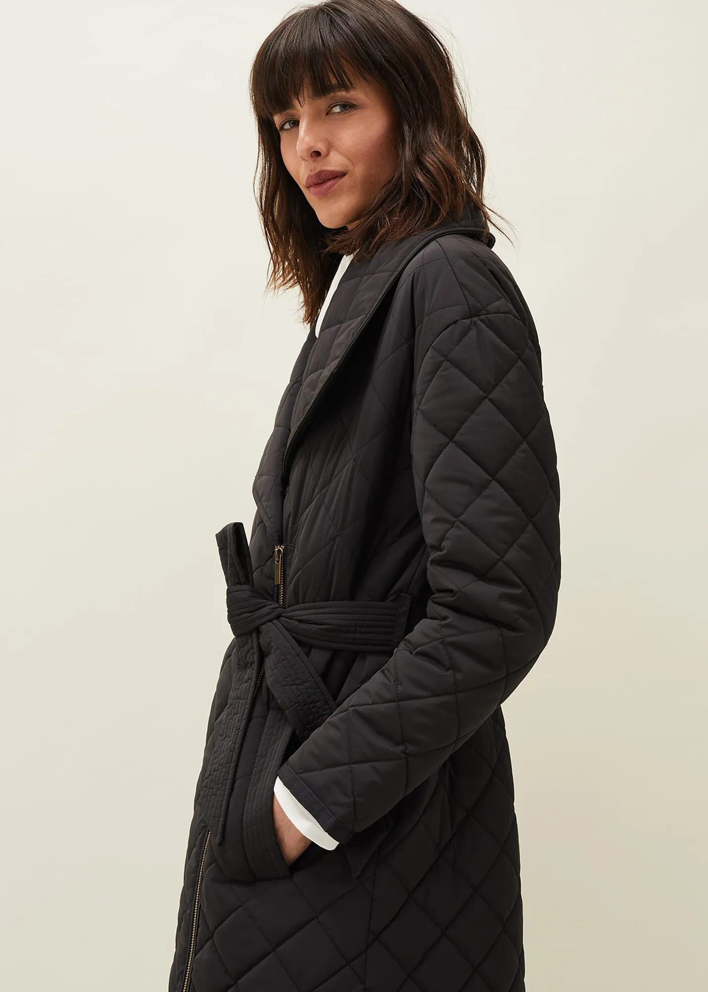 Nila Quilted Puffer Coat