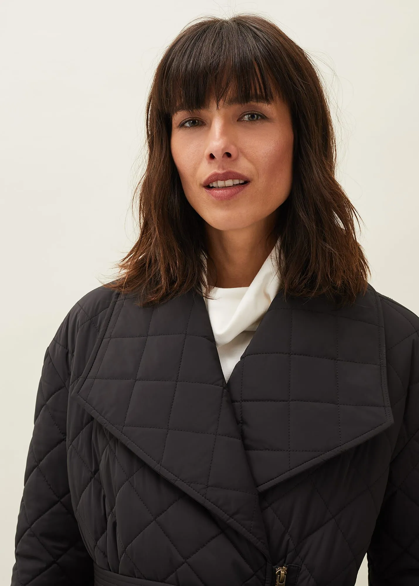 Nila Quilted Puffer Coat