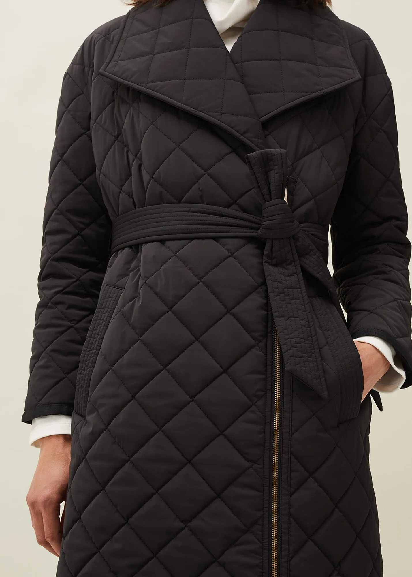 Nila Quilted Puffer Coat