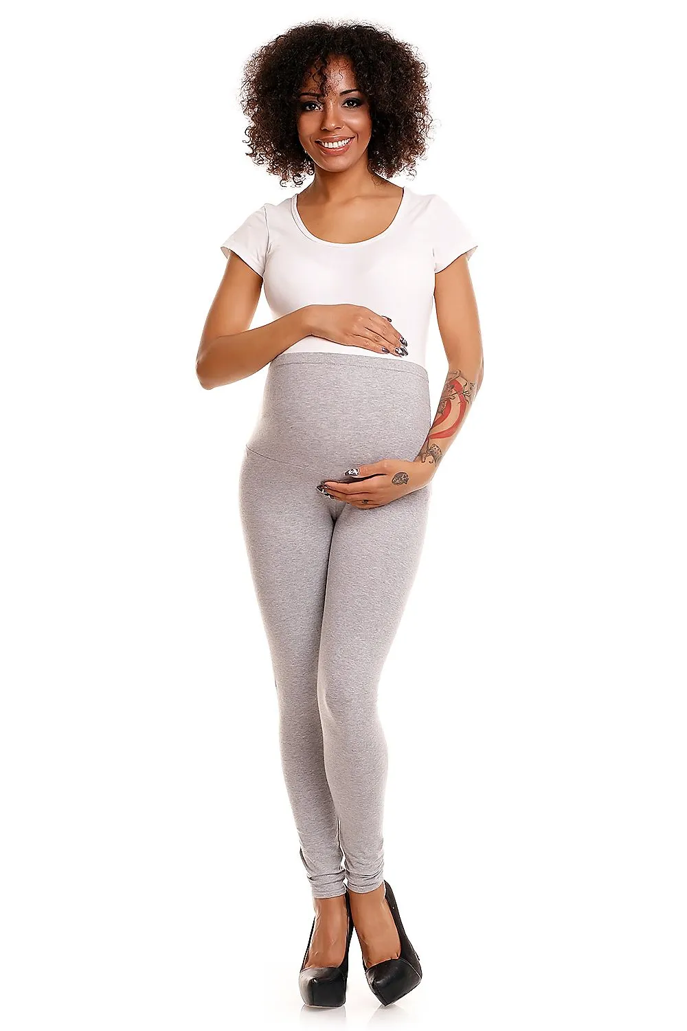 Non-Pressure Maternity Leggings - Model 84438 PeeKaBoo | Marvis