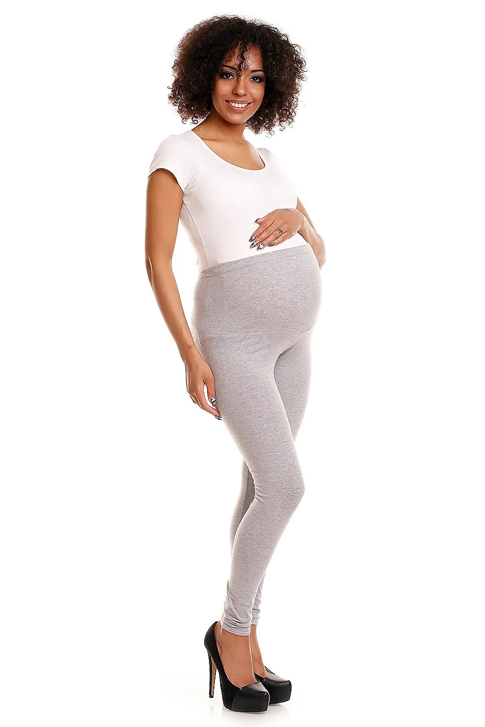 Non-Pressure Maternity Leggings - Model 84438 PeeKaBoo | Marvis