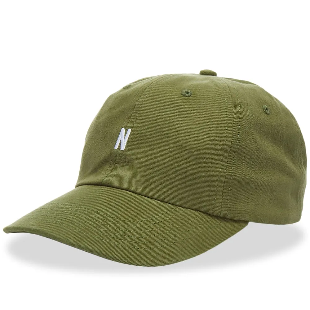 Norse Projects Twill Sports CapLinden Green