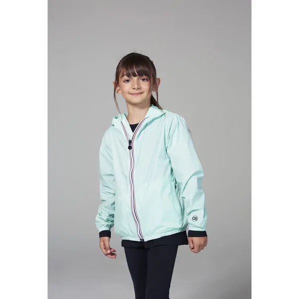 O8 Lifestyle Sam Packable Rain Jacket, Mint