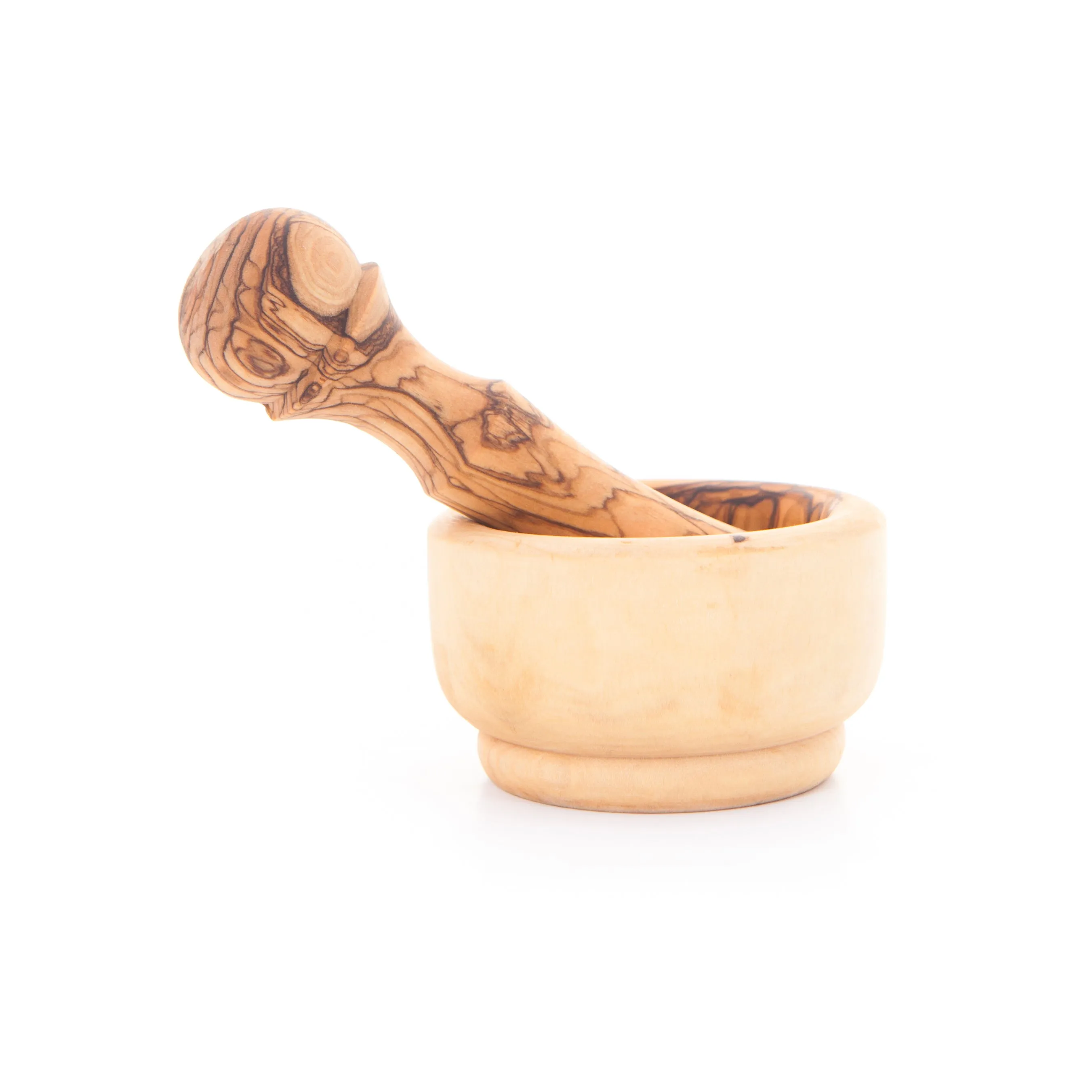 Olive Wood Mortar and Pestle