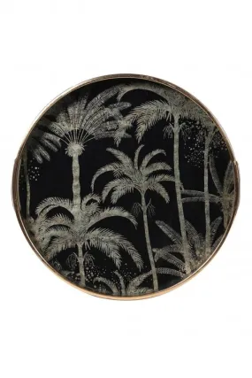 Palm Tree Pattern Tray    