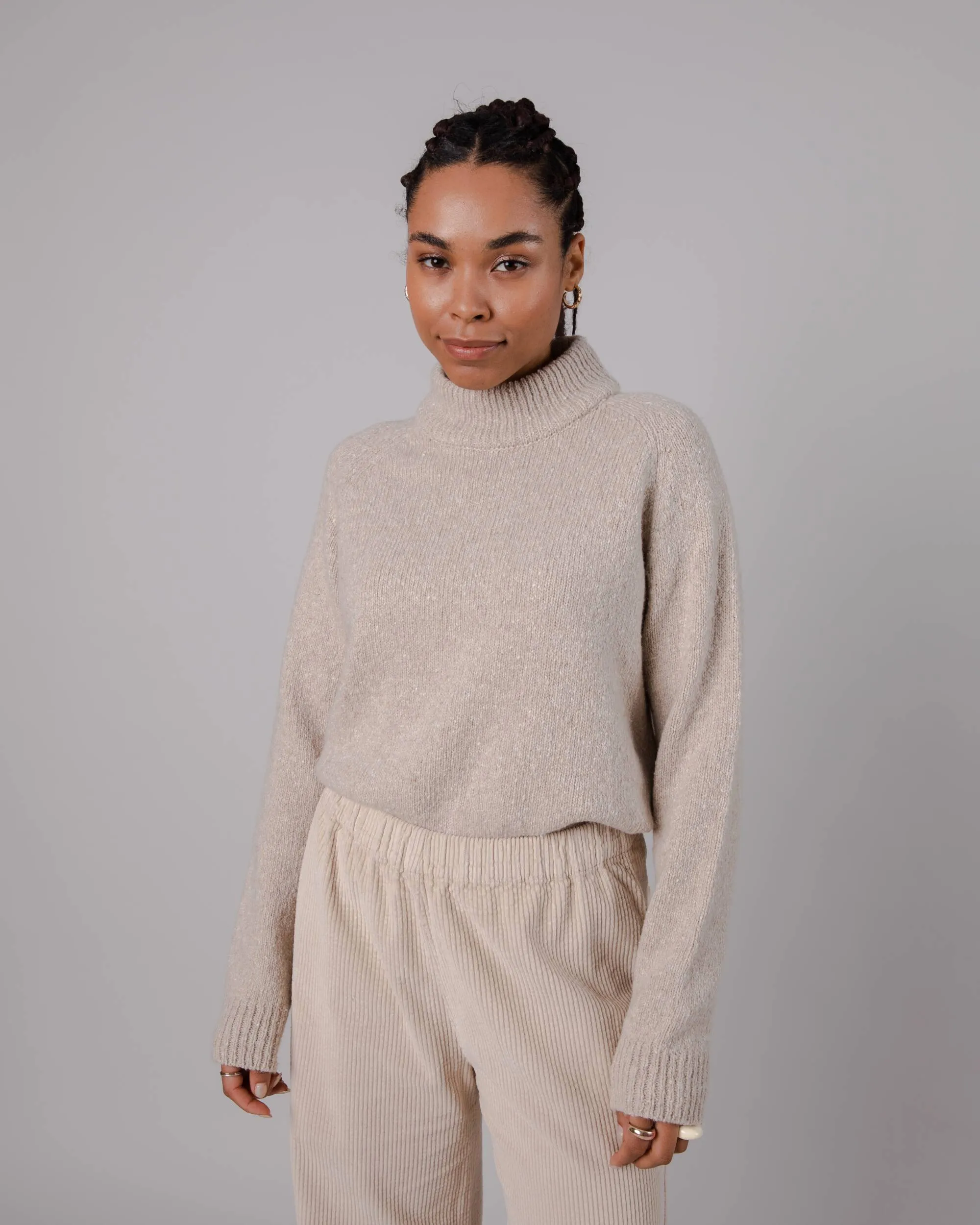 Perkins Wool Sweater Beige