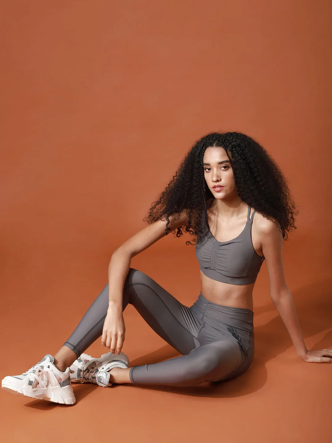 PLAY Dark Grey Co-ord Sports Bra