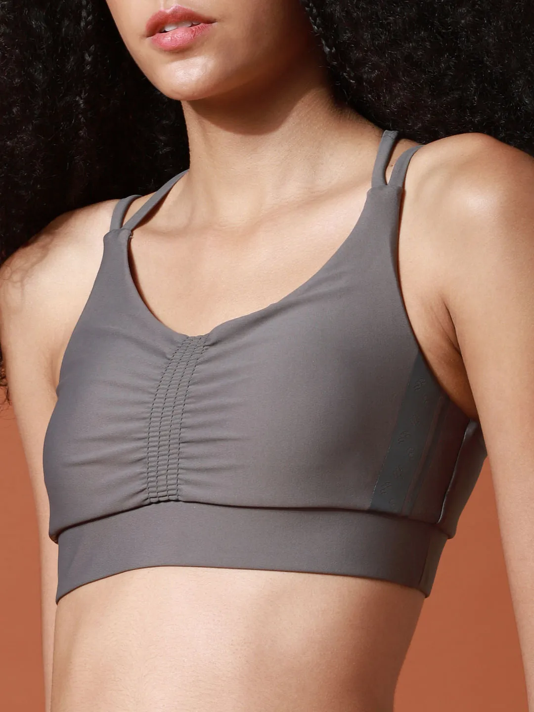 PLAY Dark Grey Co-ord Sports Bra