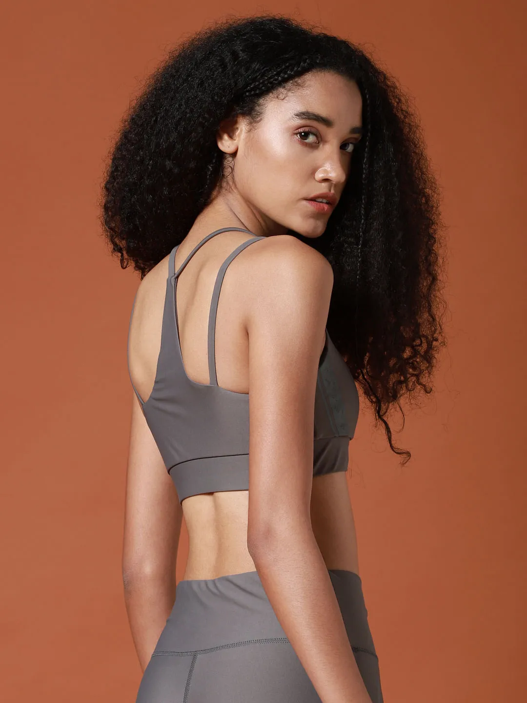 PLAY Dark Grey Co-ord Sports Bra