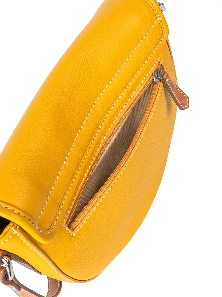 Polo Benton Flapover Bag Mustard