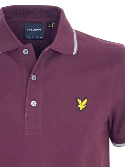 POLO UOMO BORDEAUX