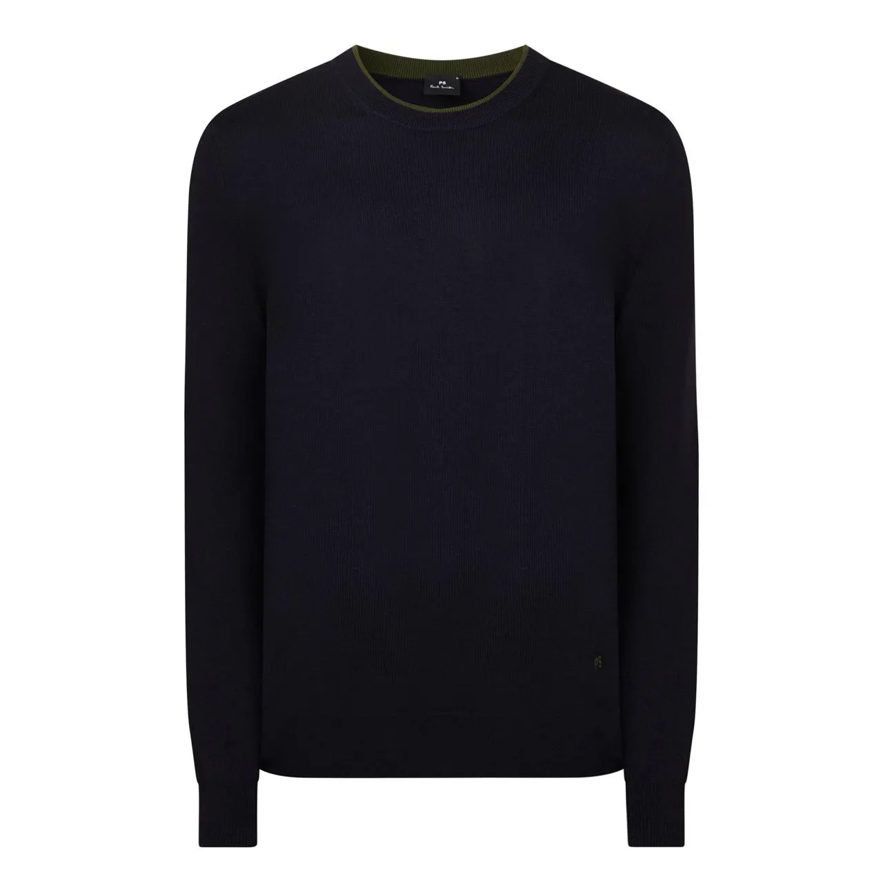 PS PAUL SMITH Embroidered Logo Sweater - Navy