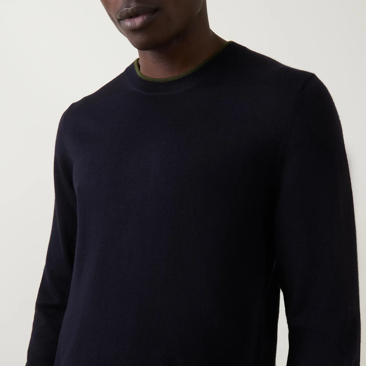 PS PAUL SMITH Embroidered Logo Sweater - Navy