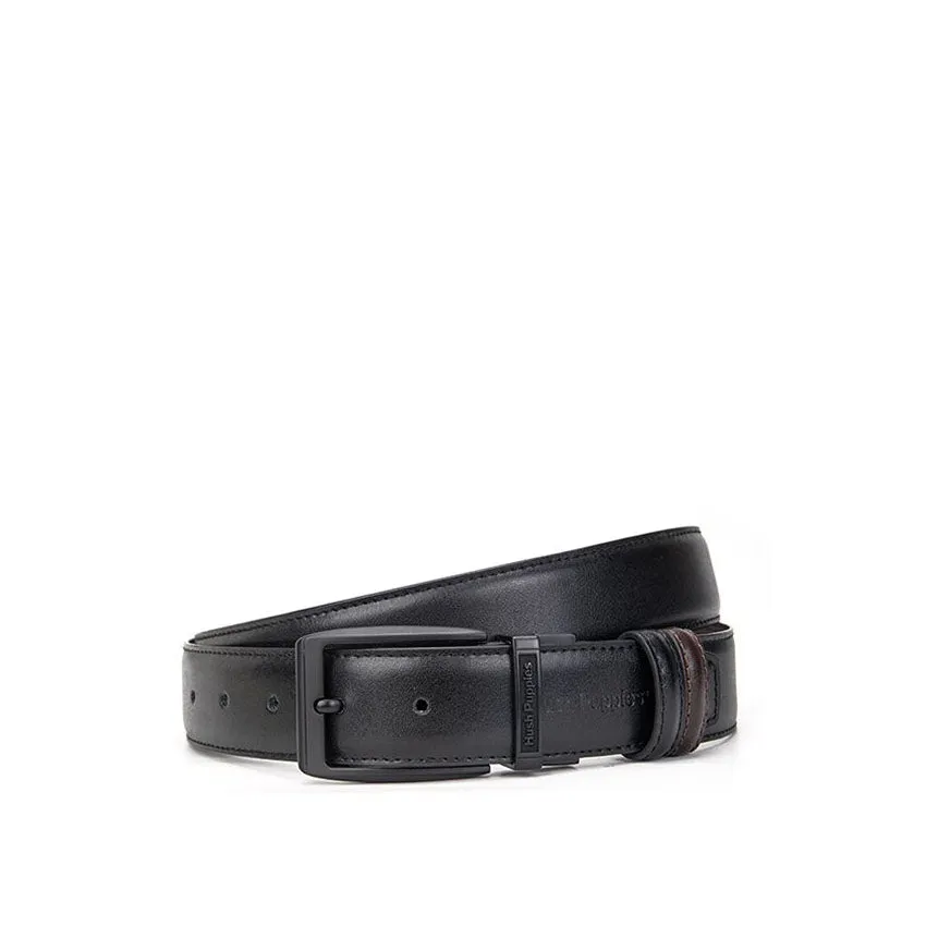 Ray Pin Clip Reversible Men's Belt - Black & Dark Brown