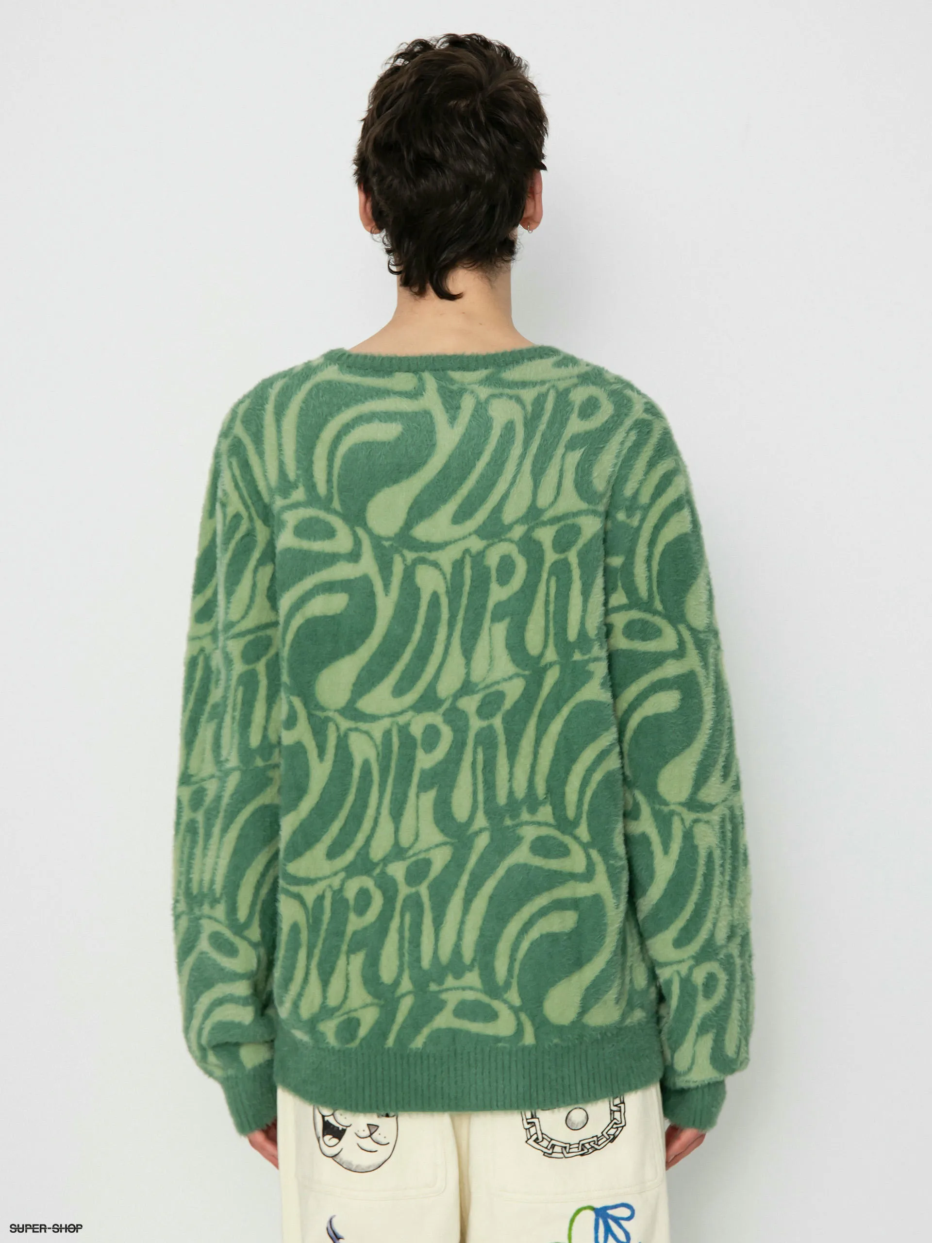 RipNDip Sweater Wilshire Knit Mohair (pine)