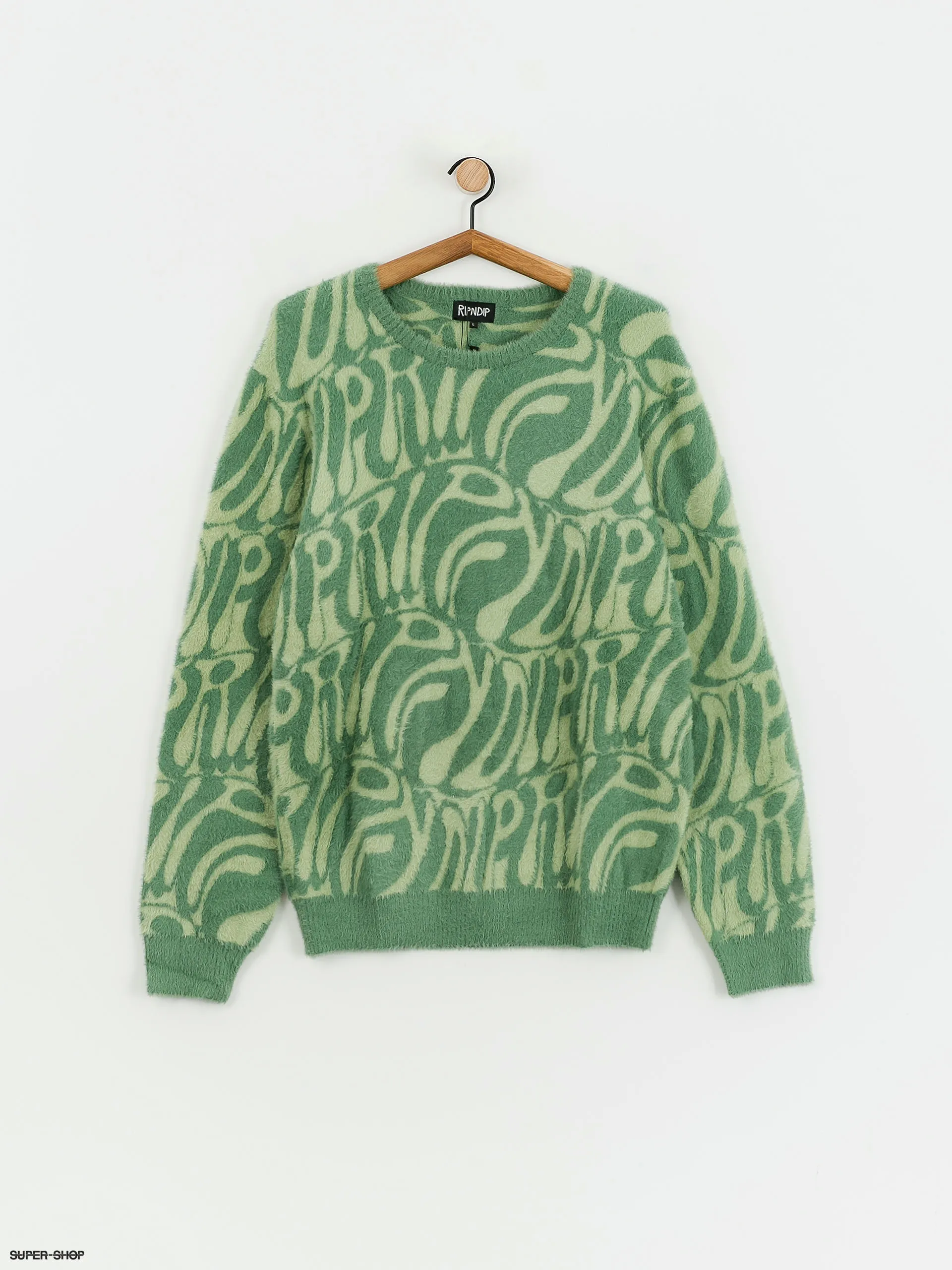 RipNDip Sweater Wilshire Knit Mohair (pine)