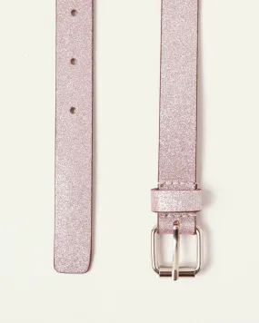 Rose Pink Glitter Belt