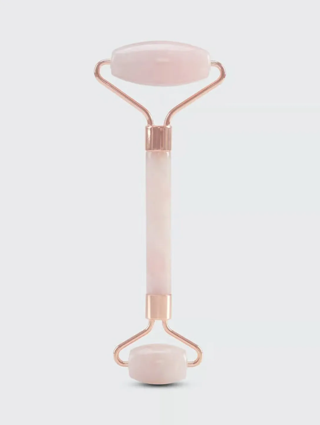 Rose Quartz Facial Roller - Rose