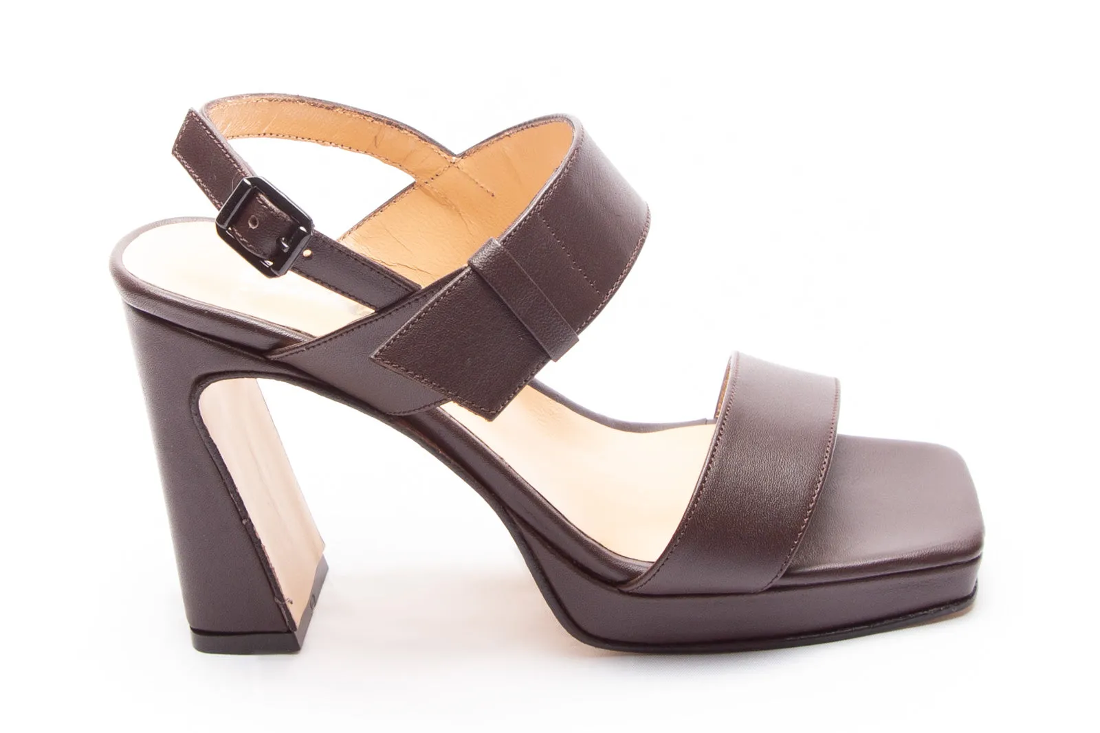 Sandal Praga Dark Brown