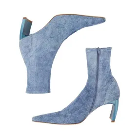 Serpent Boots - Blue Wash