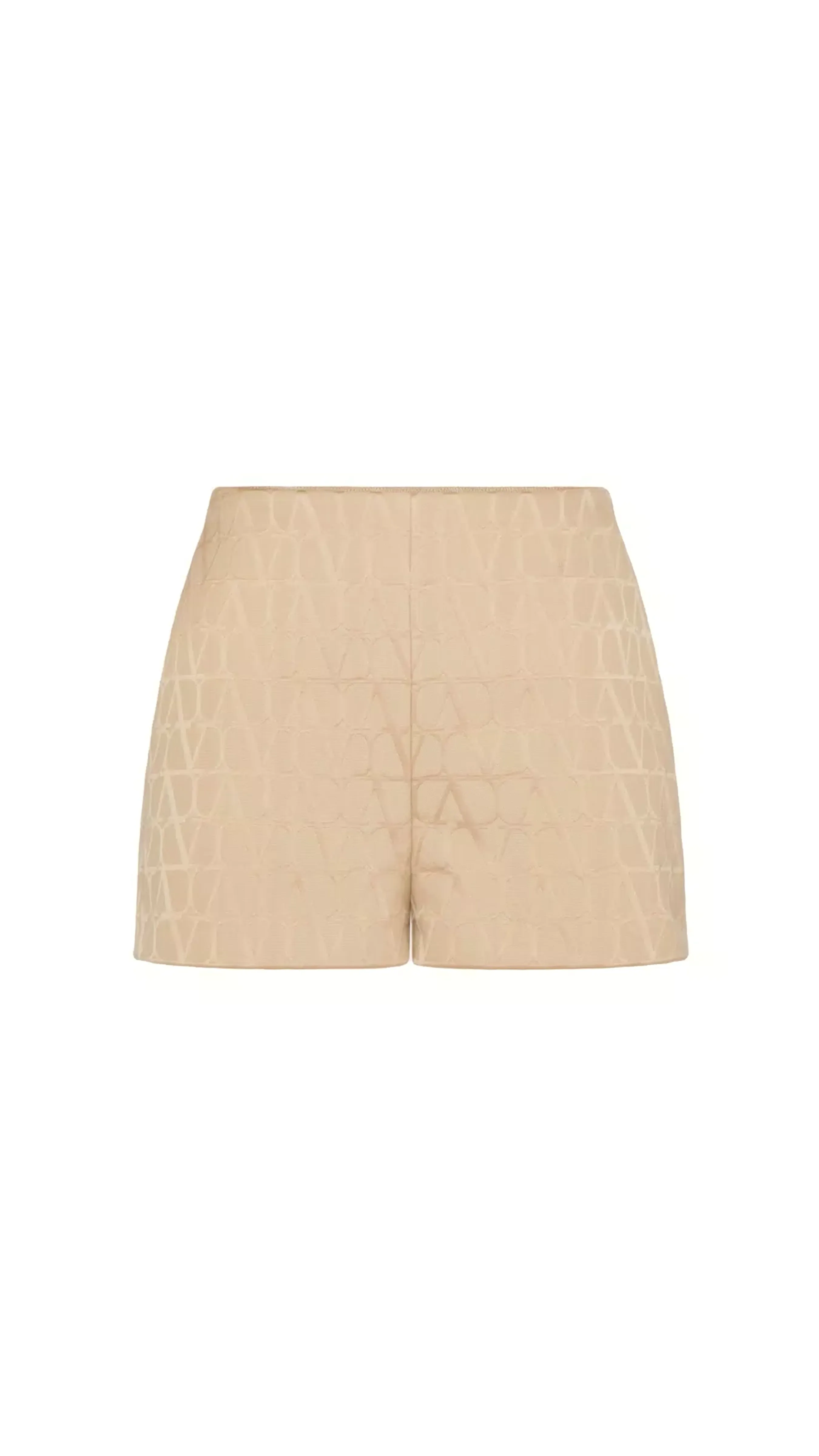 Shorts in Toile Iconographe Cotton Cordura - Beige