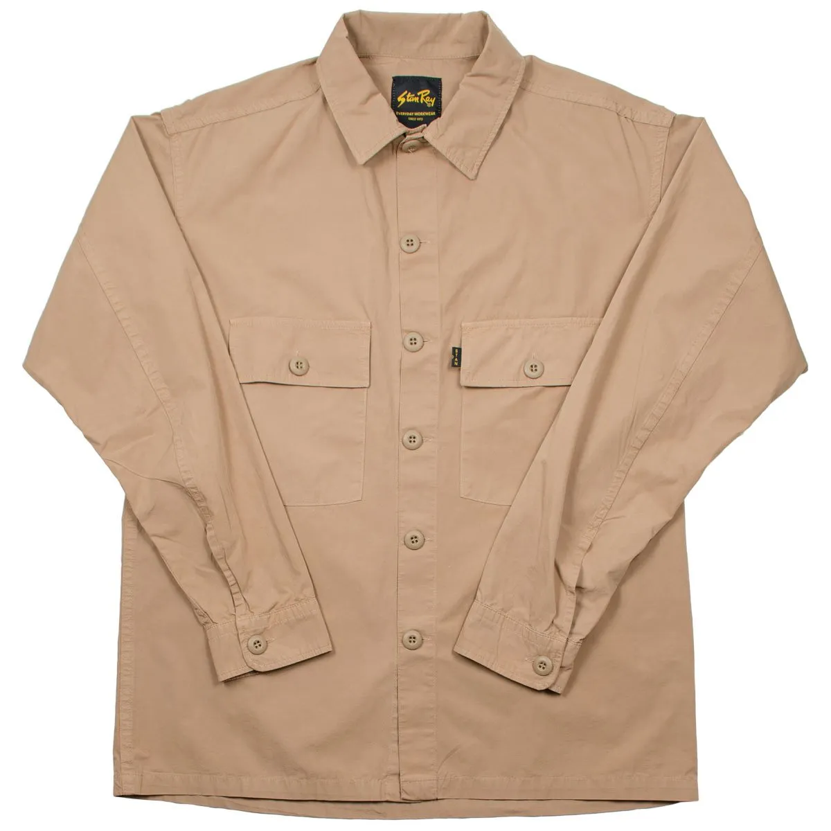 Stan Ray - CPO Poplin Shirt - Break Sand