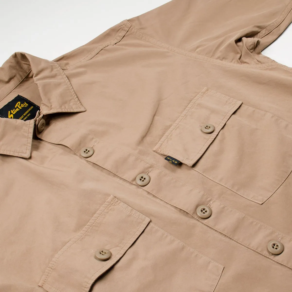 Stan Ray - CPO Poplin Shirt - Break Sand