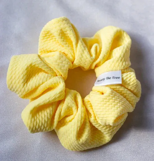 Sunshine Textured Scrunchie