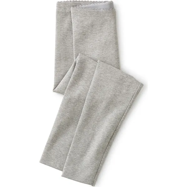 Tea Collection Skinny Solid Leggings, Grey