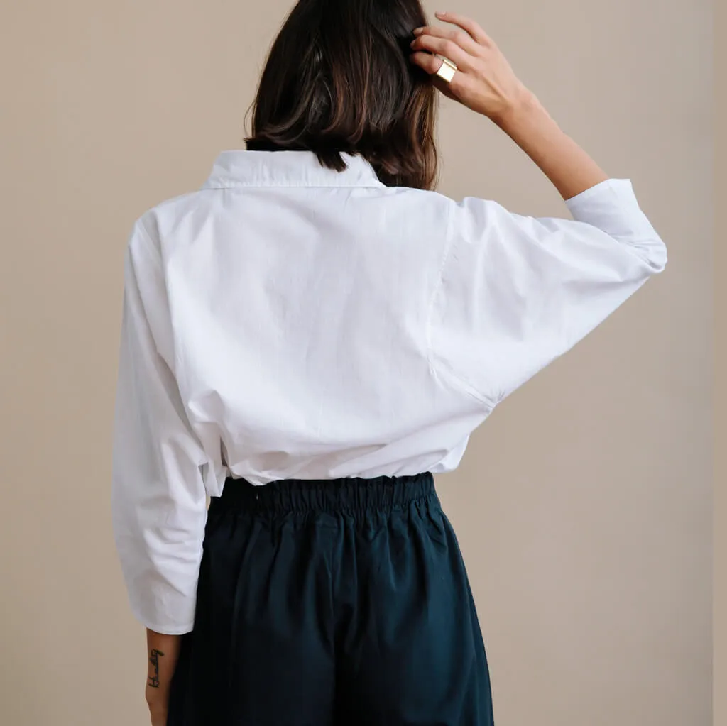 The Boxy Shirt - White