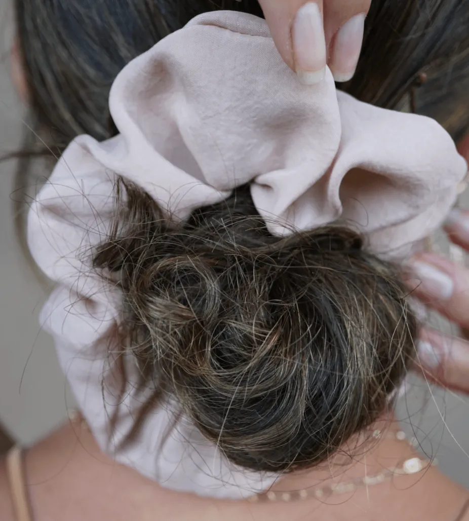 The Cupro Scrunchie