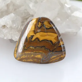 TIGEREYE MOZAMBIQUE Cabochon 50x54mm