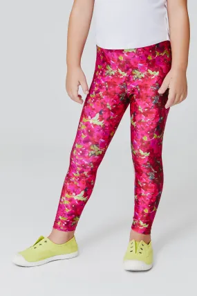 Toddler Leggings in Bougainvillea