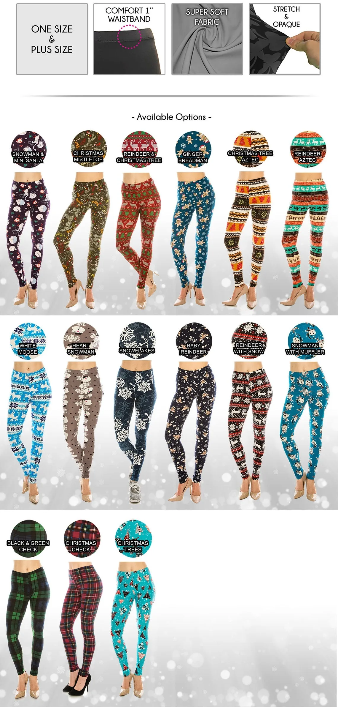 UltraSoft High-Rise Printed Leggings – The Ultimate in Comfort & Style