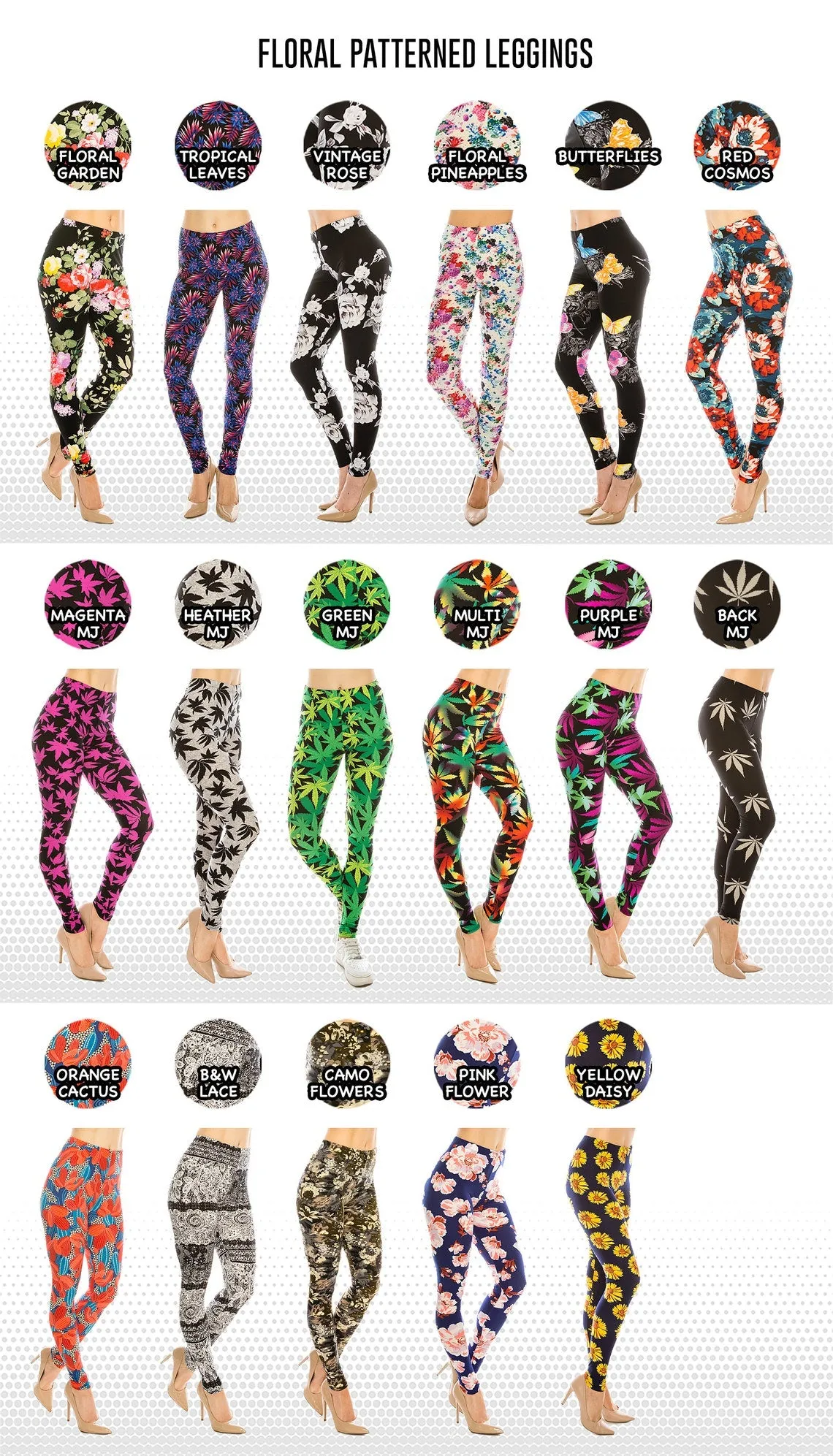 UltraSoft High-Rise Printed Leggings – The Ultimate in Comfort & Style