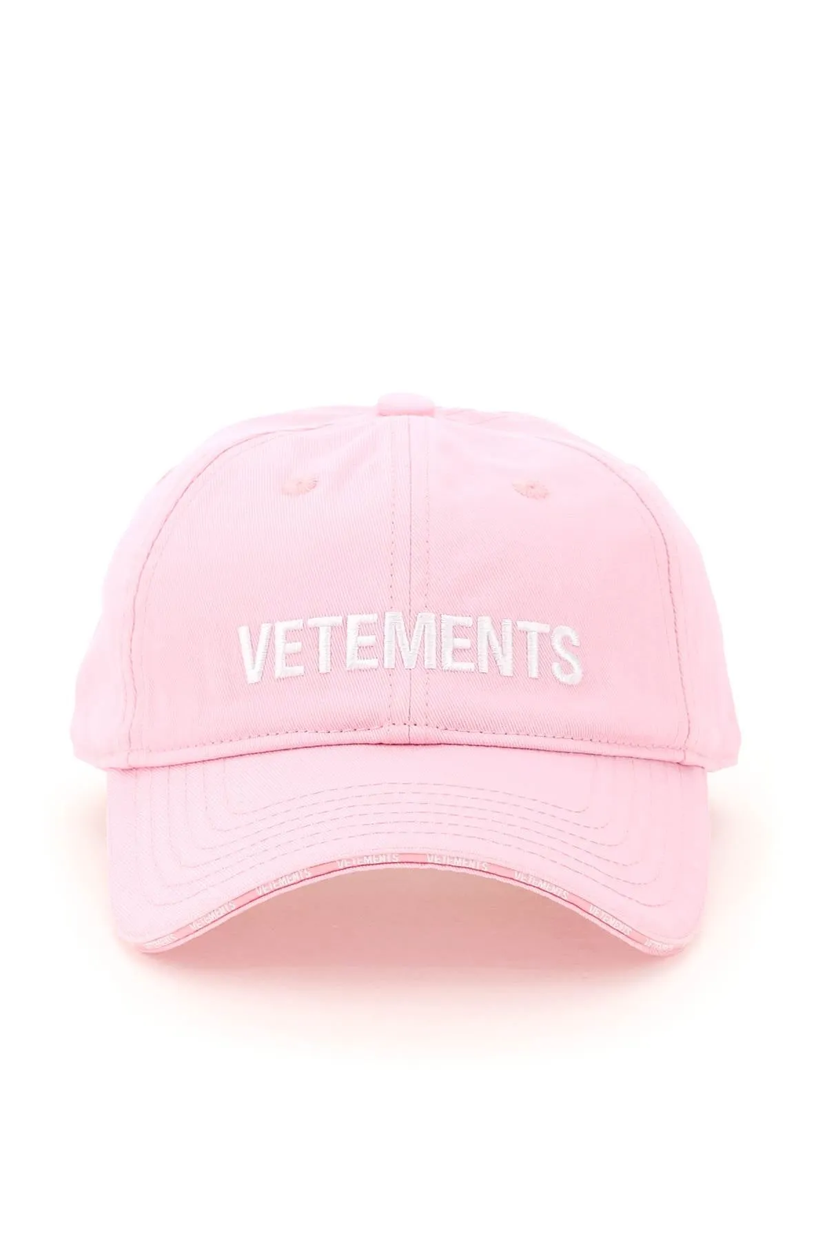 Vetements Logo Embroidered Cap