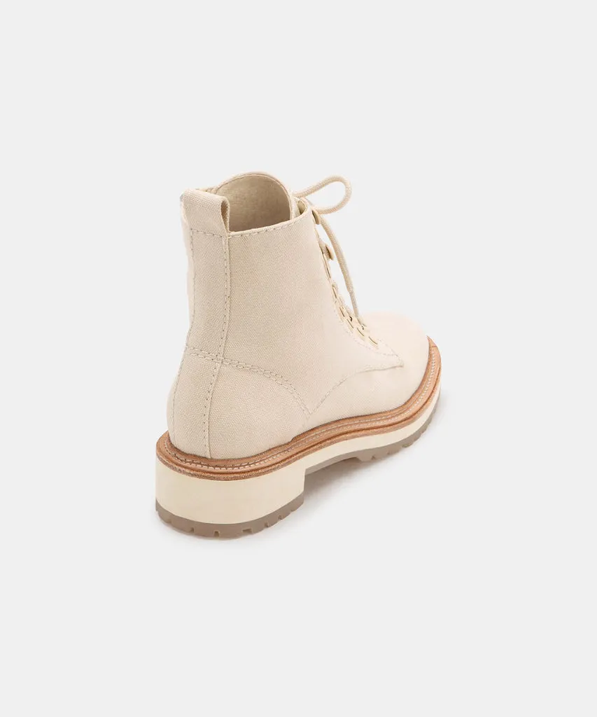 WHITNY BOOTS SANDSTONE CANVAS– Dolce Vita 4258914959426