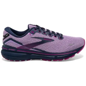 Women's Brooks Ghost 15, Rhapsody/Dress Blue/Viola, 12 B Medium